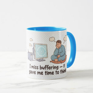 Caneca Camiseta Buffering