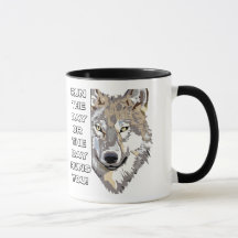 Camiseta de Citação Motivacional de Lobo - Você Co