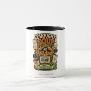 Caneca Camiseta de Escritório Engraçada Personalizada Tho
