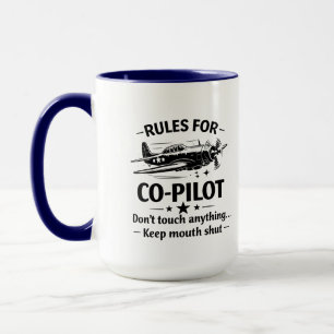 Caneca Camiseta de Humor de Avião da Segunda Guerra Mundi
