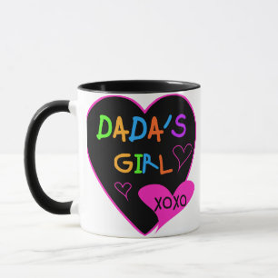 Caneca Camiseta de moça do Dada, Mug, Button, Magnet, Mai