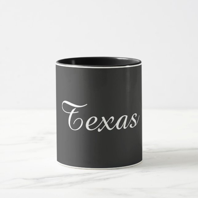 Caneca Camiseta do Texas (Centro)