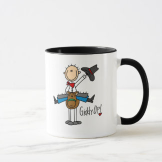 Caneca Camiseta e presentes ascendentes vertiginosos do