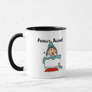 Caneca Camiseta e presentes do banho de espuma