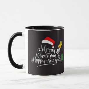 Caneca Camiseta Feliz Natal & Ano Novo