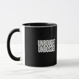 Caneca Camiseta Gráfica Unbought Unbossed Bold Chisholm