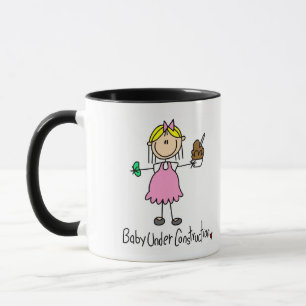 Caneca Camisetas e Presentes Bebê em Construção