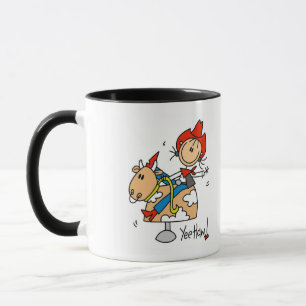 Caneca Camisetas e Presentes da Vaqueira de Palitinhos Ye
