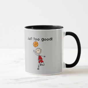 Caneca Camisetas e Presentes de Basquetebol Apenas Muito