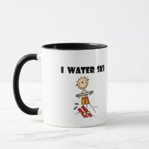 Caneca Camisetas e presentes de esqui aquático