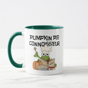 Caneca Camisetas e presentes de torta de abóbora