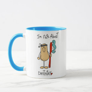 Caneca Camisetas e Presentes Loucos por Odontologia