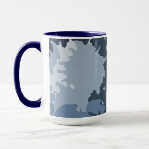 Caneca Camo Blue