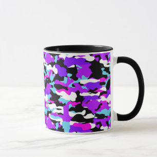 Caneca Camo Mug, Roxo