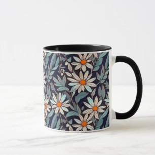 Caneca Camomiles floral moderno design 6