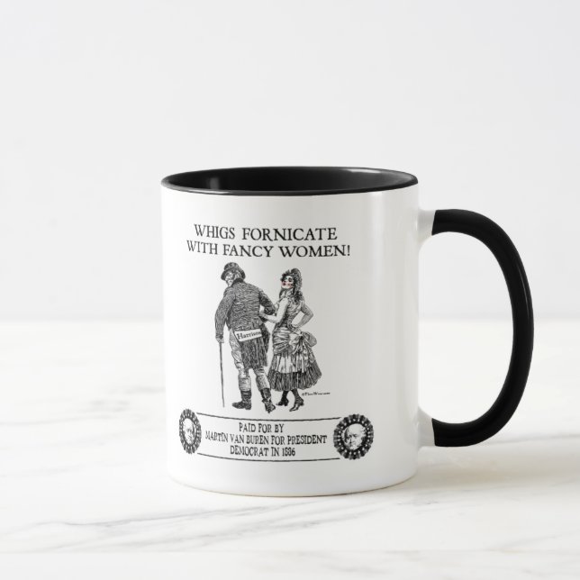 Caneca Campanha de Martin Van Buren 1836 (Direita)