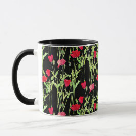 Caneca Campanha de verão, flores silvestres