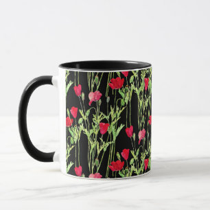 Caneca Campanha de verão, flores silvestres