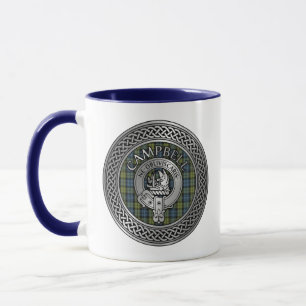 Caneca Campbell Crest & Tartan Mug