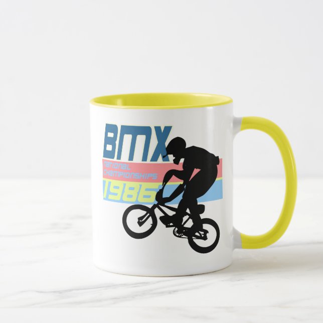 Caneca Campeonato BMX de 1986 (Direita)