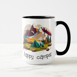 Caneca 'Camper feliz' Personalizável