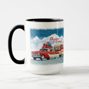 Caneca Camper Natais vintages papais noeis
