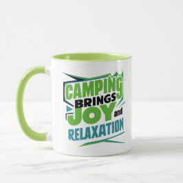 Caneca Camping traz alegria e relaxamento