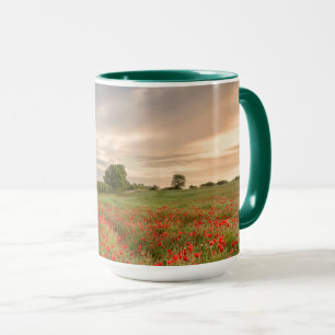 Caneca Campo das papoilas