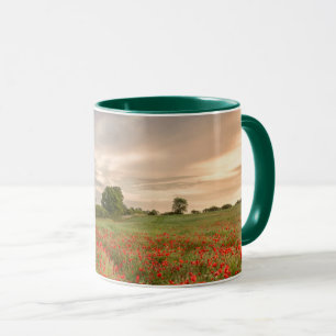 Caneca Campo das papoilas