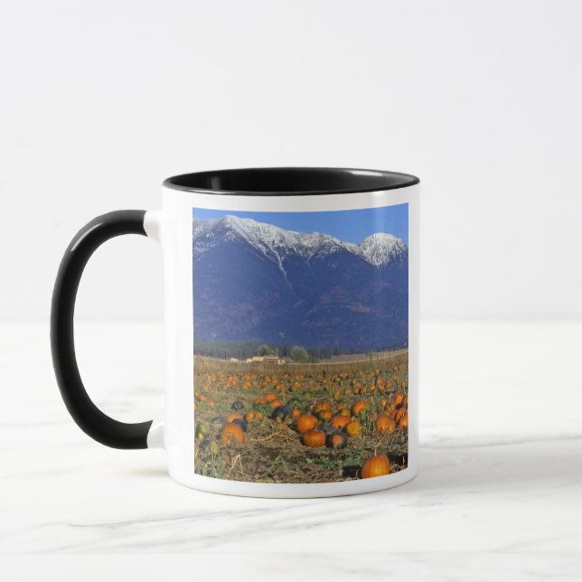 Caneca Campo de abóbora do Vale Flathead Montana (Esquerda)