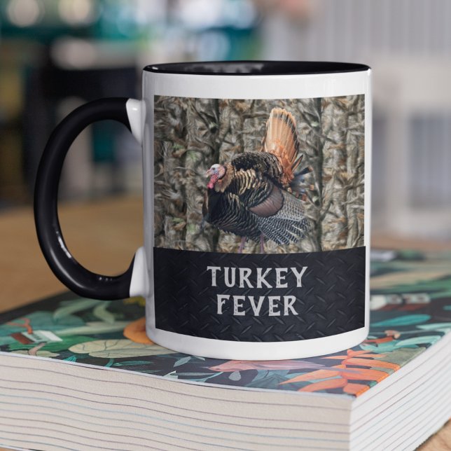 Caneca Campo de caça à febre da Turquia ao ar livre (Criador carregado)
