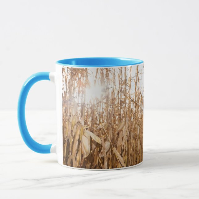 Caneca Campo de milho em parte colhido (Esquerda)