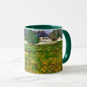 Caneca Campo de Trigo em Auvers de Vincent van Gogh