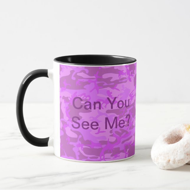 Caneca Camuflagem Puro-Luz (Com Donut)