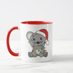 Caneca Camundongos de Natal de Rato