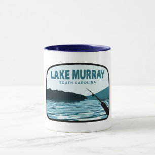 Caneca Cana de Pesca do Lago Murray na Carolina do Sul