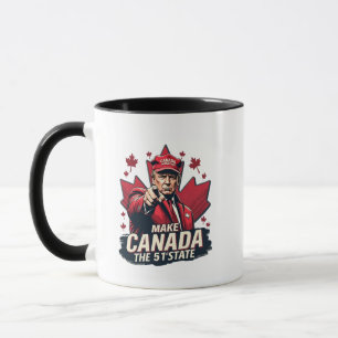 Caneca Canadá, a 51 ruas State Trump Canadense