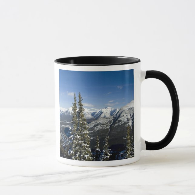 Caneca Canadá, Alberta, Banff. Vistas do Vale Bow (Direita)