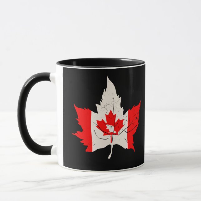 Caneca canadá castor de folha do canadá (Esquerda)