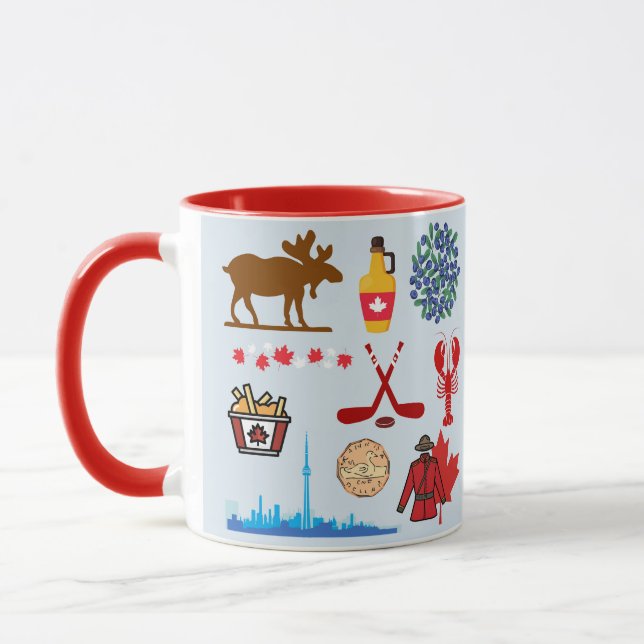 Caneca Canadá Diversão (Esquerda)