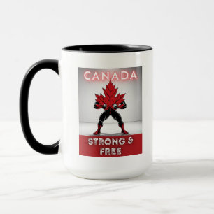 Caneca Canadá Forte e Livre