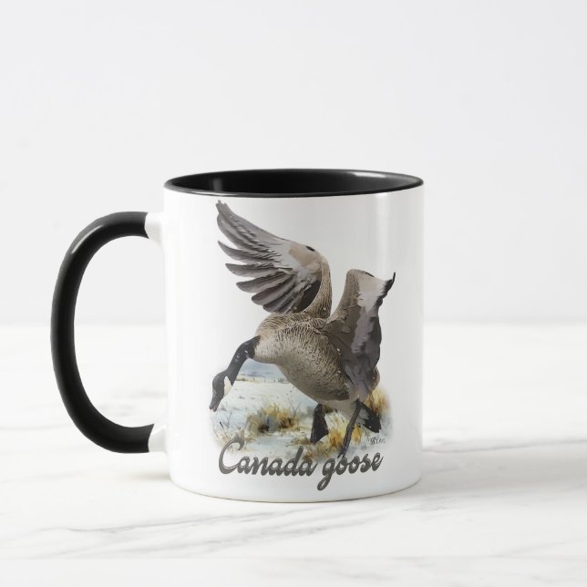 Caneca Canadá Goose, Arte (Esquerda)