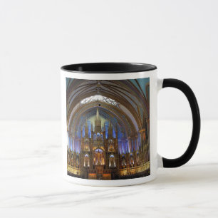 Caneca Canadá, Quebec, Montreal. Interior de Notre 2
