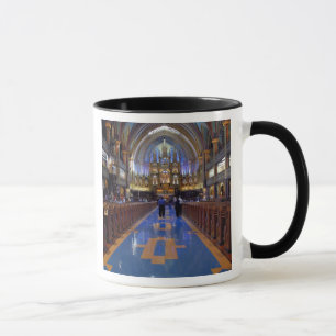 Caneca Canadá, Quebec, Montreal. Interior do Notre 3