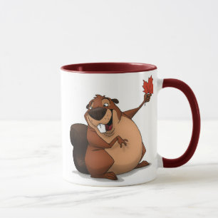 Caneca canadense do castor