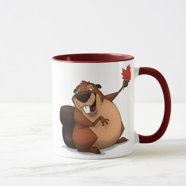 Caneca canadense do castor (Direita)