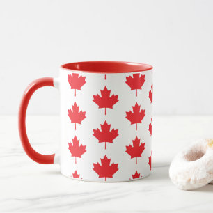 Caneca Canadense Maple Leaf
