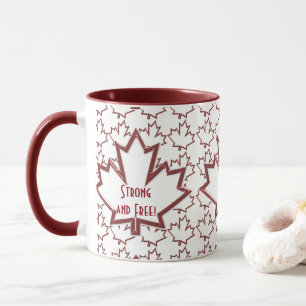 Caneca Canadiano - Mapeando Coffee Mug
