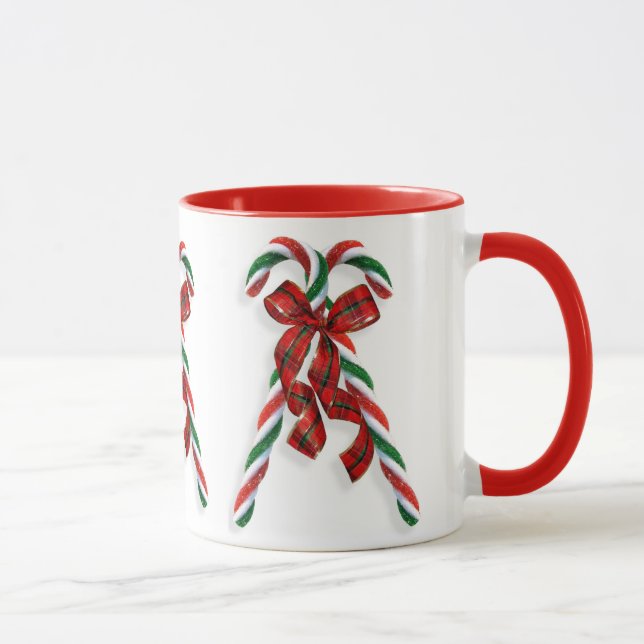Caneca Canas de Natal e fitas (Direita)