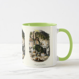 Caneca Canção de natal do Natal - fantasma do presente